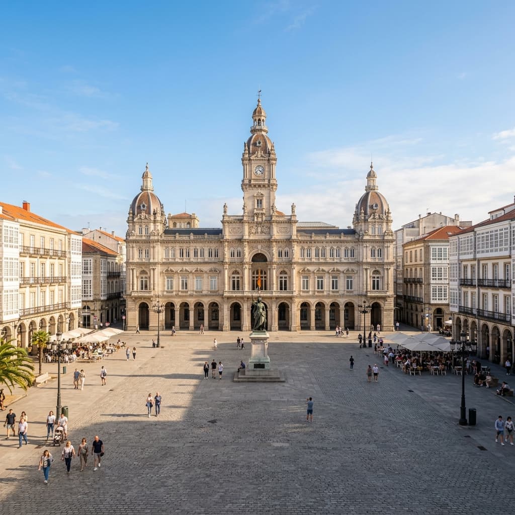 Plaza de María Pita, A Coruña